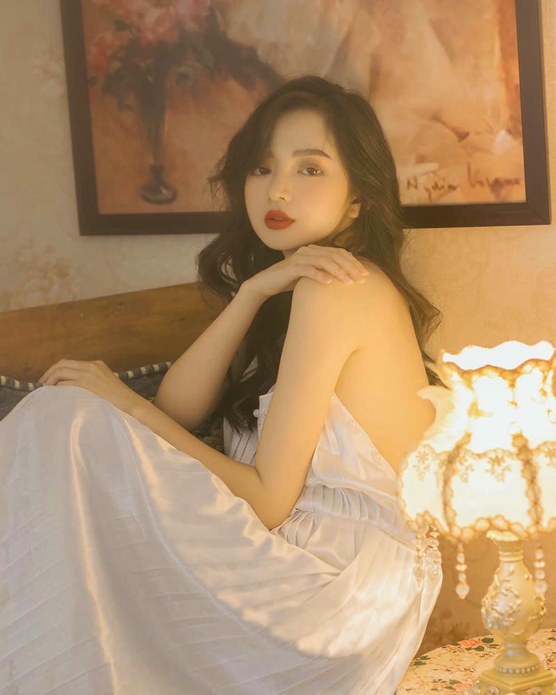 Vũ Ngọc Kim Chi bikini thần sắc rạng ngời tươi