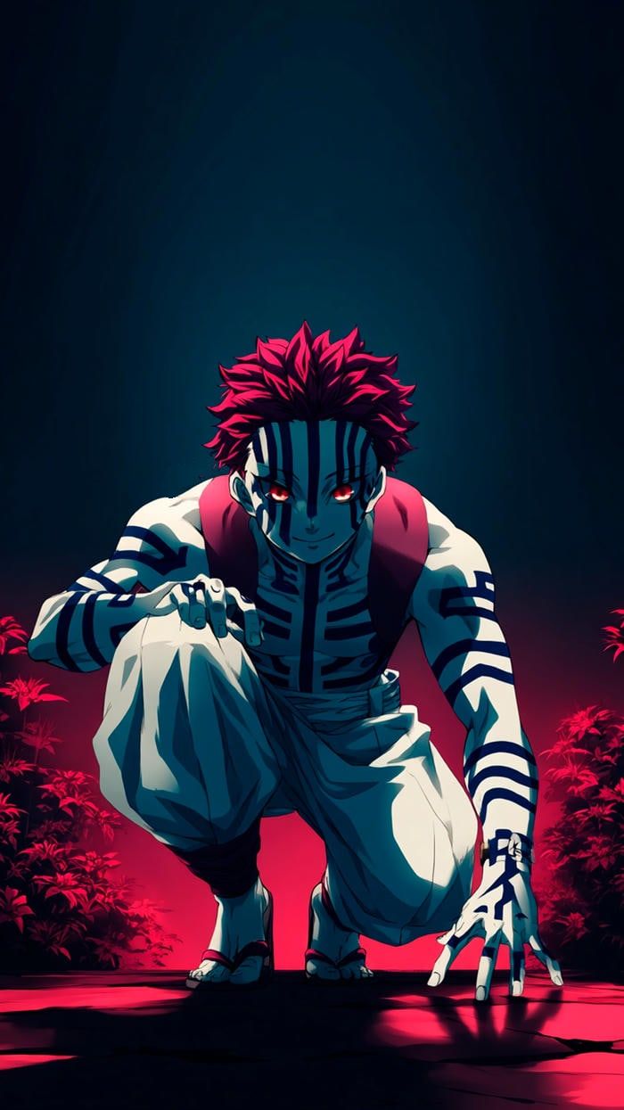 ảnh akaza hình ảnh hung bạo