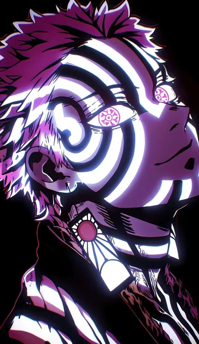 ảnh akaza khí chất chiến binh rõ nét