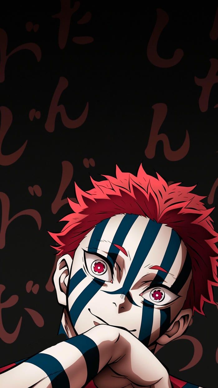 ảnh akaza khí thế mạnh mẽ