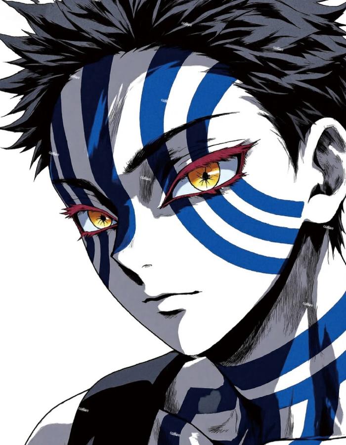 ảnh akaza nét mặt nhìn cực ngầu