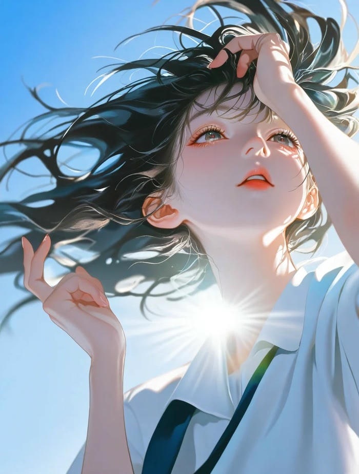 ảnh anime học sinh cảm giác yên bình