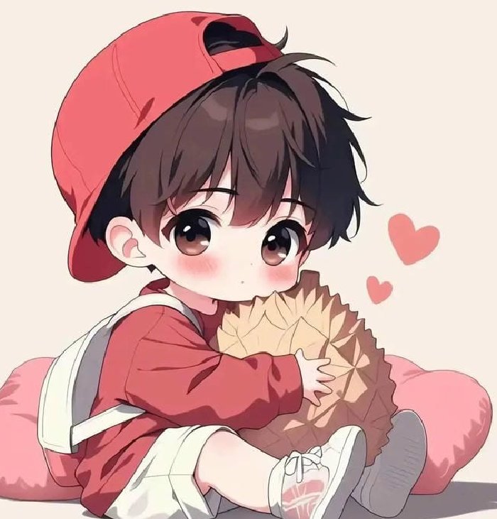 ảnh anime nam chibi dáng đứng đáng yêu