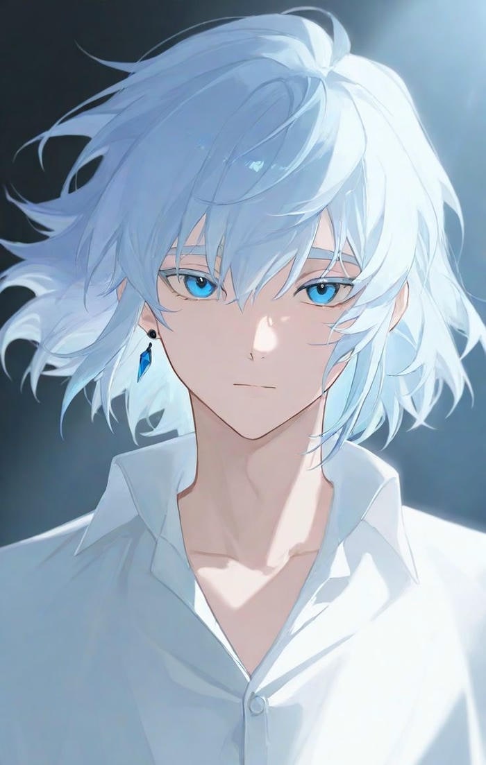 ảnh anime nam ngầu ánh nhìn sắc