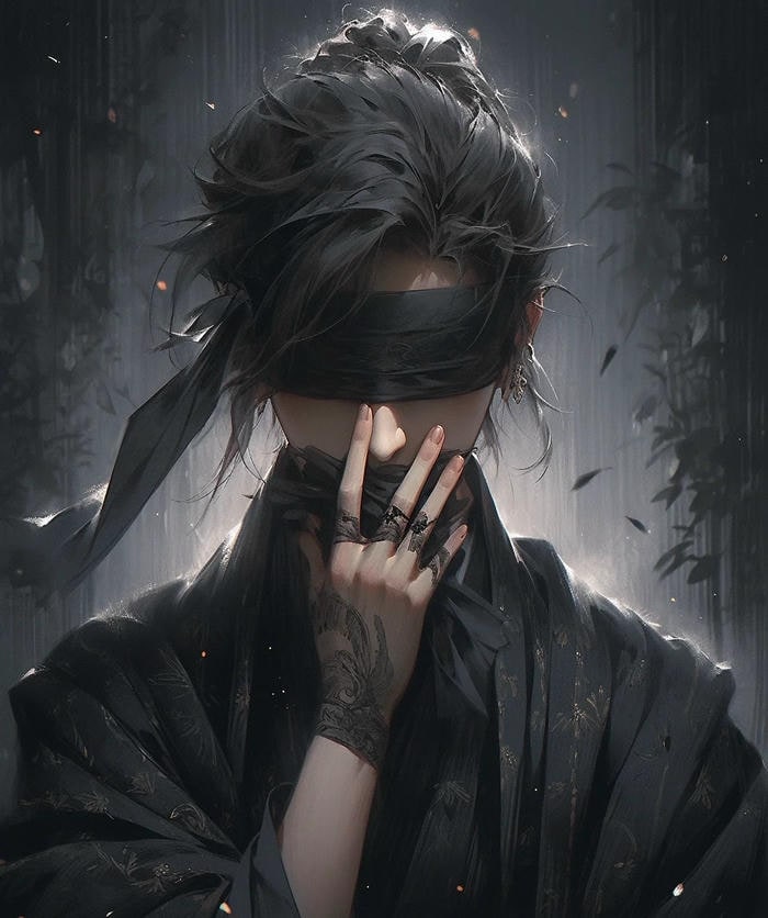 ảnh anime nam ngầu khí chất kiếm tiên