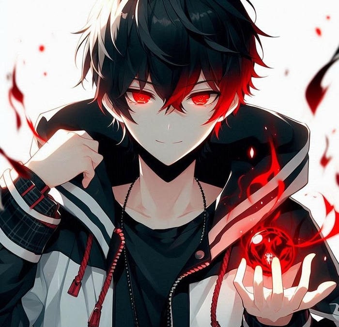 ảnh anime nam ngầu nét vẽ sắc