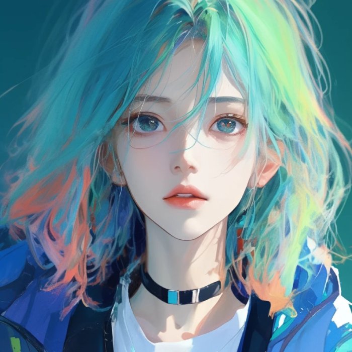 ảnh anime nữ đặt làm avatar phong cách