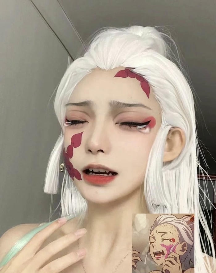 ảnh cosplay Daki khung cảnh cổ trang Nhật