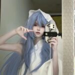 ảnh cosplay Rimuru hiệu ứng ánh sáng