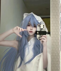 ảnh cosplay Rimuru hiệu ứng ánh sáng