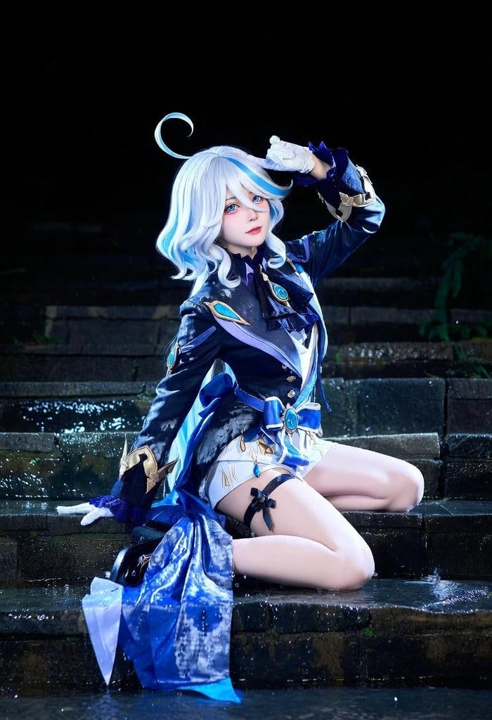 ảnh gái xinh cosplay nhân vật anime nét