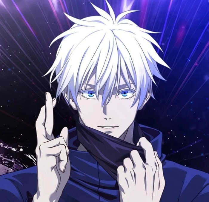 ảnh gojo satoru anime sức mạnh vô hạn