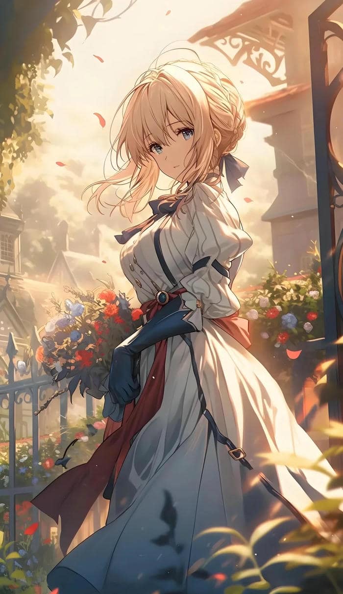 ảnh hình nền anime nữ cực cuốn hút