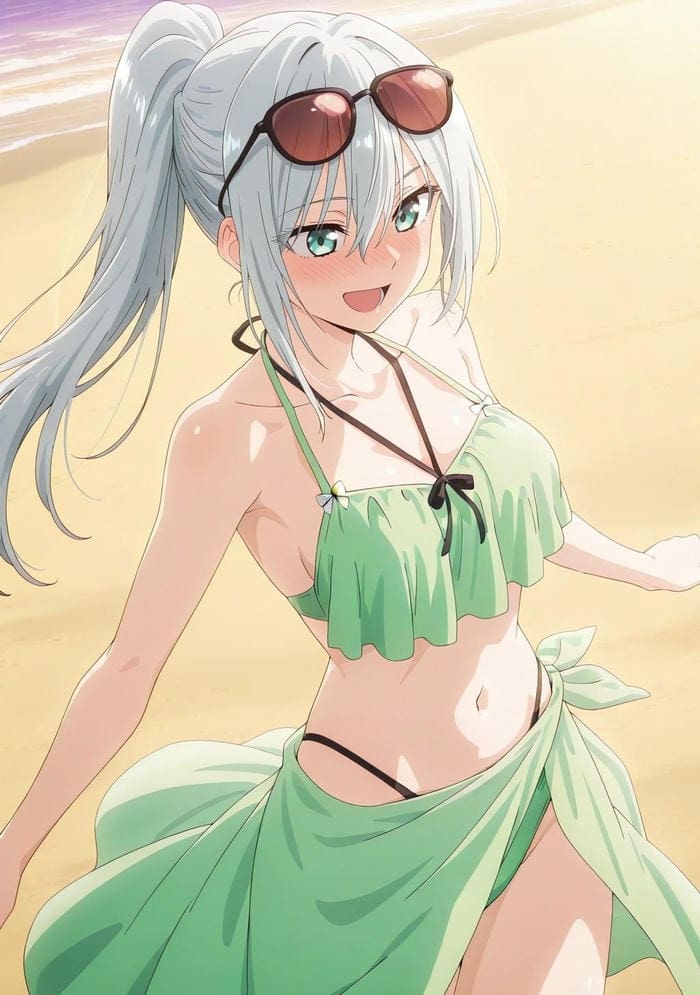 ảnh minh họa nhân vật anime nữ dễ thương