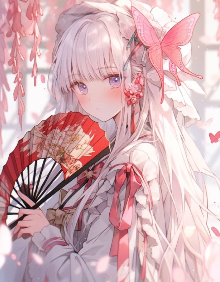 ánh nhìn mê người ảnh anime nữ cổ trang