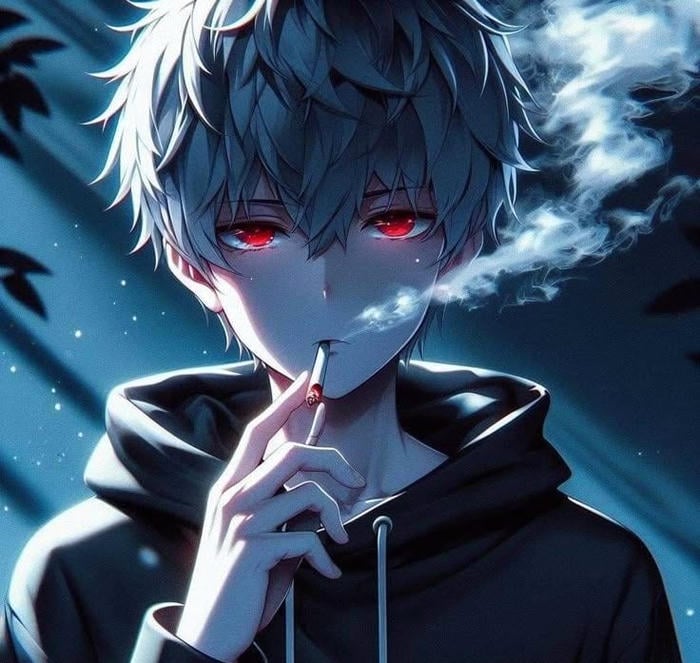 cảm xúc lặng thinh ảnh anime nam buồn