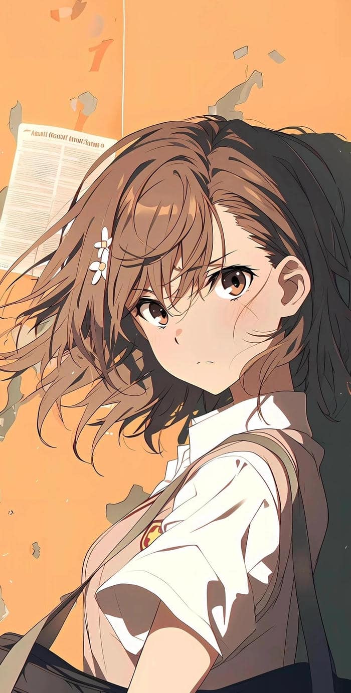 cảnh phong vị mơ màng hình nền anime nữ