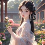 gương mặt nét đẹp ảnh anime nữ cổ trang