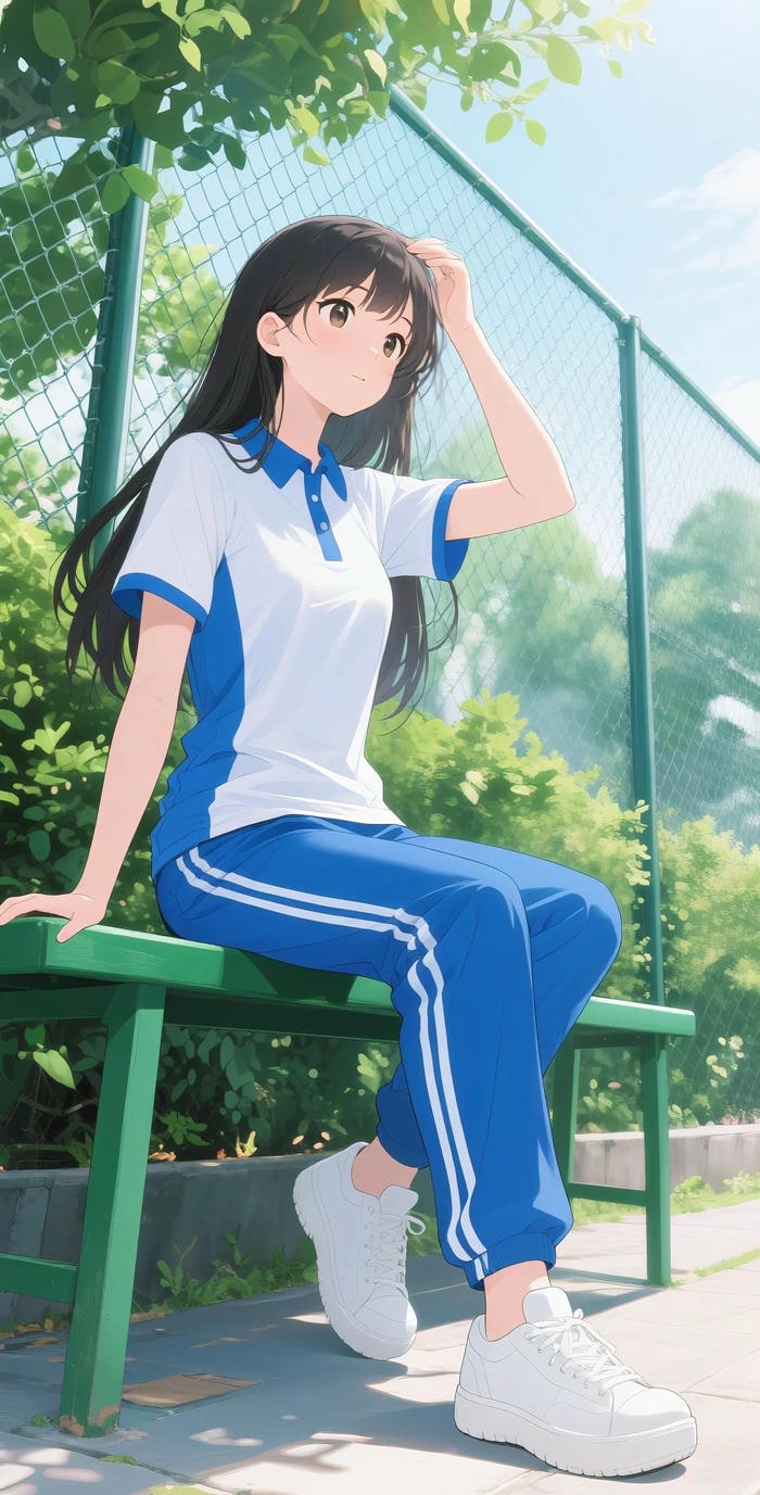 hình ảnh anime học sinh phong thái trẻ trung