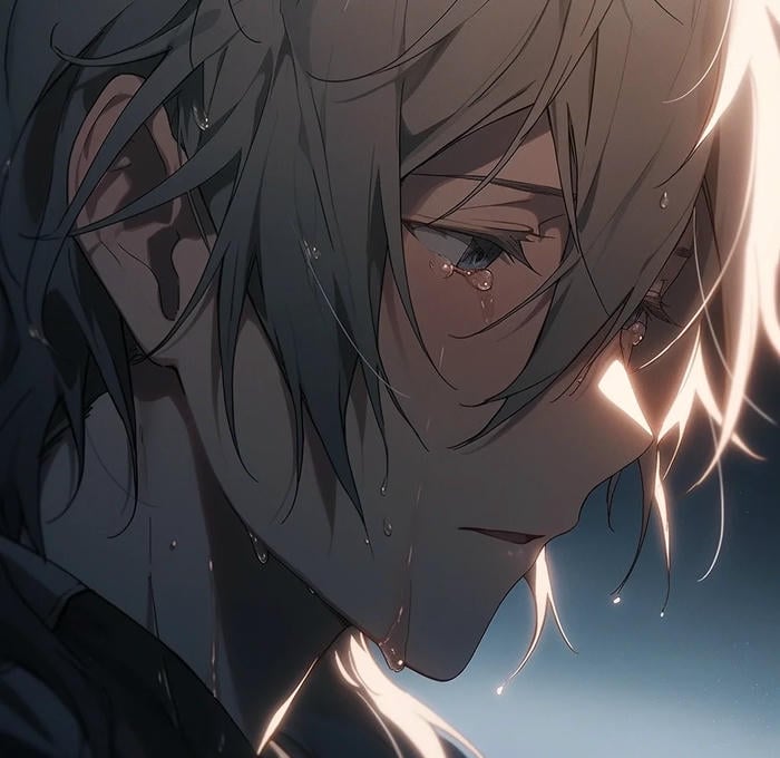hình ảnh anime nam buồn tâm trạng