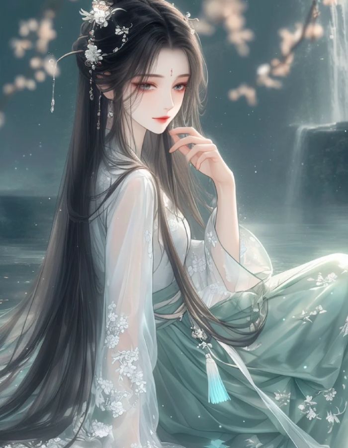 hình chi tiết ảnh anime nữ cổ trang sắc nét