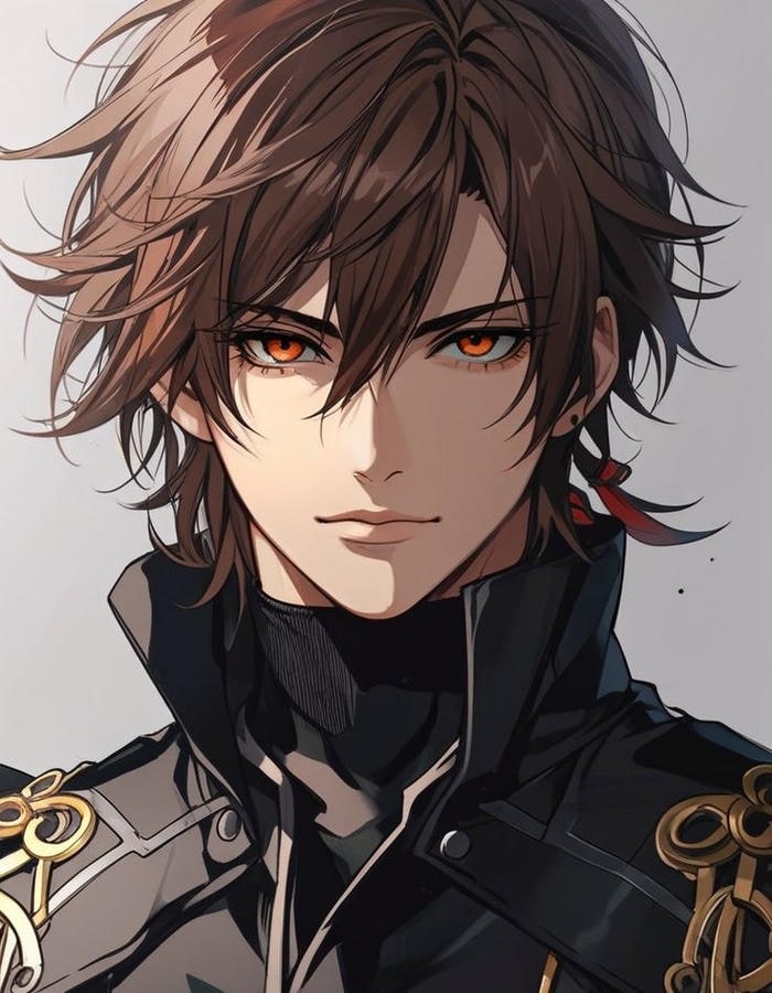 khí chất trầm ổn ảnh anime nam ngầu nét