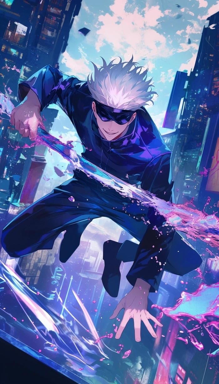 lục nhãn ẩn sau ánh nhìn ảnh gojo satoru anime