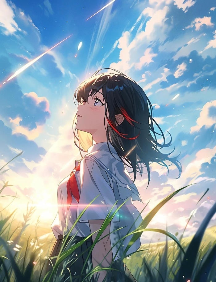 nét đặc trưng ảnh anime học sinh siêu đẹp