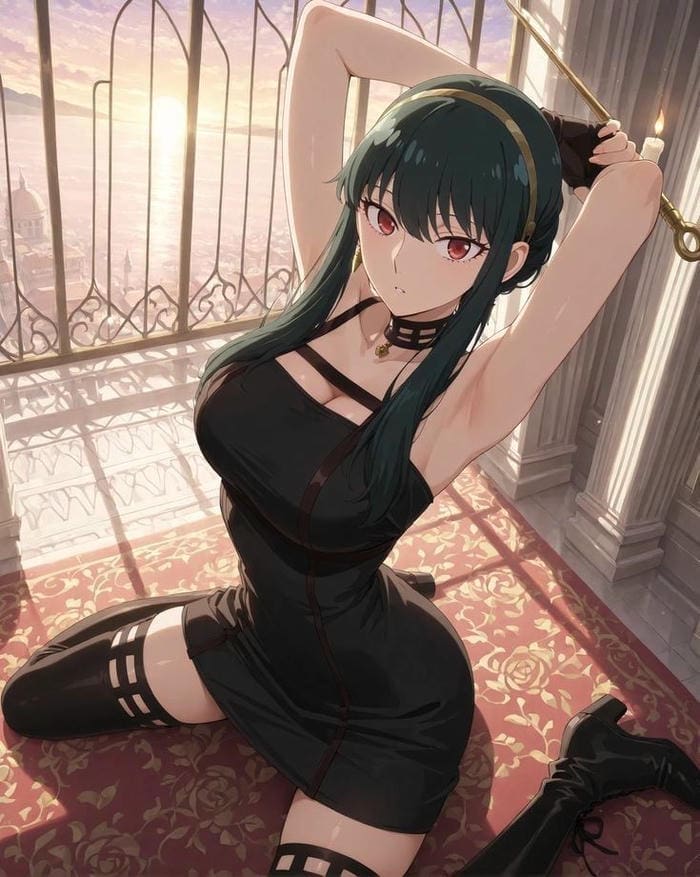 nét vẽ mềm mại nhân vật anime nữ