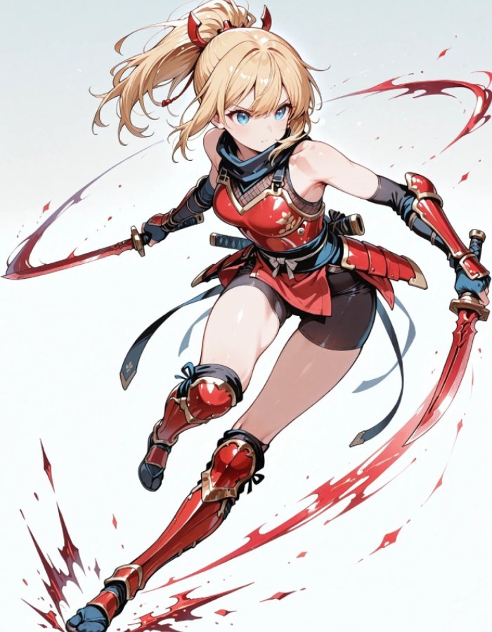 phong cách chiến binh ảnh anime nữ ngầu