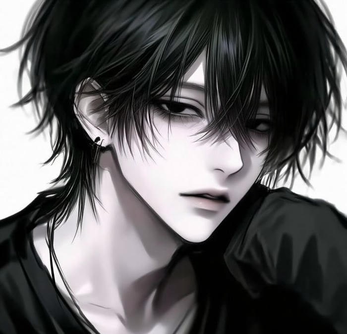 phong cách lạnh lùng ảnh anime nam ngầu