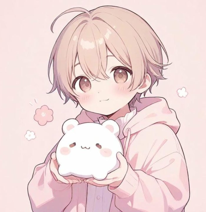 quan sát ảnh anime nam chibi thấy khá thân thiện