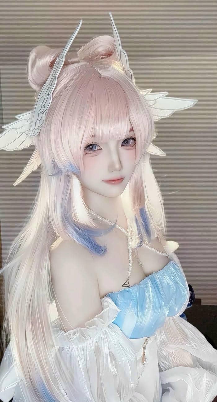 sắc đẹp gái xinh cosplay nhân vật anime