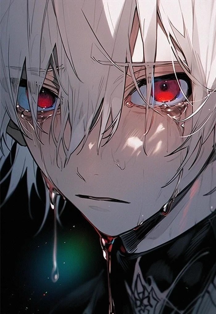 tâm trạng lặng lẽ ảnh anime nam buồn