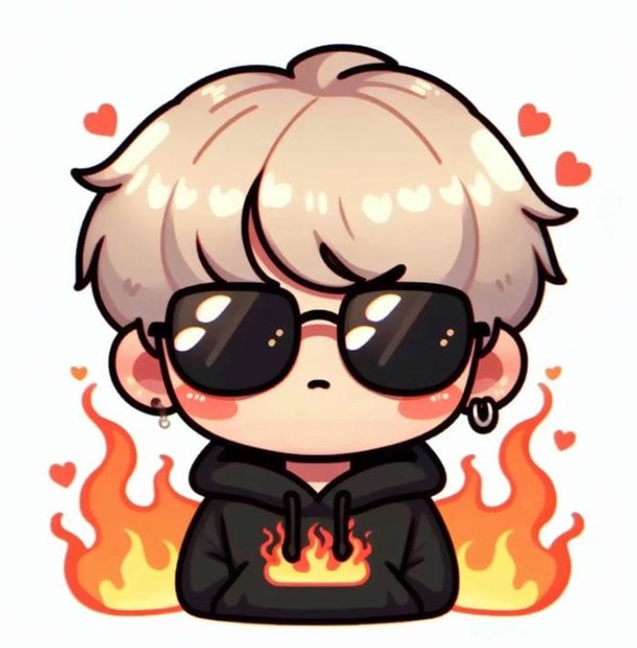 tạo hình nhỏ nhắn ảnh anime nam chibi ngầu