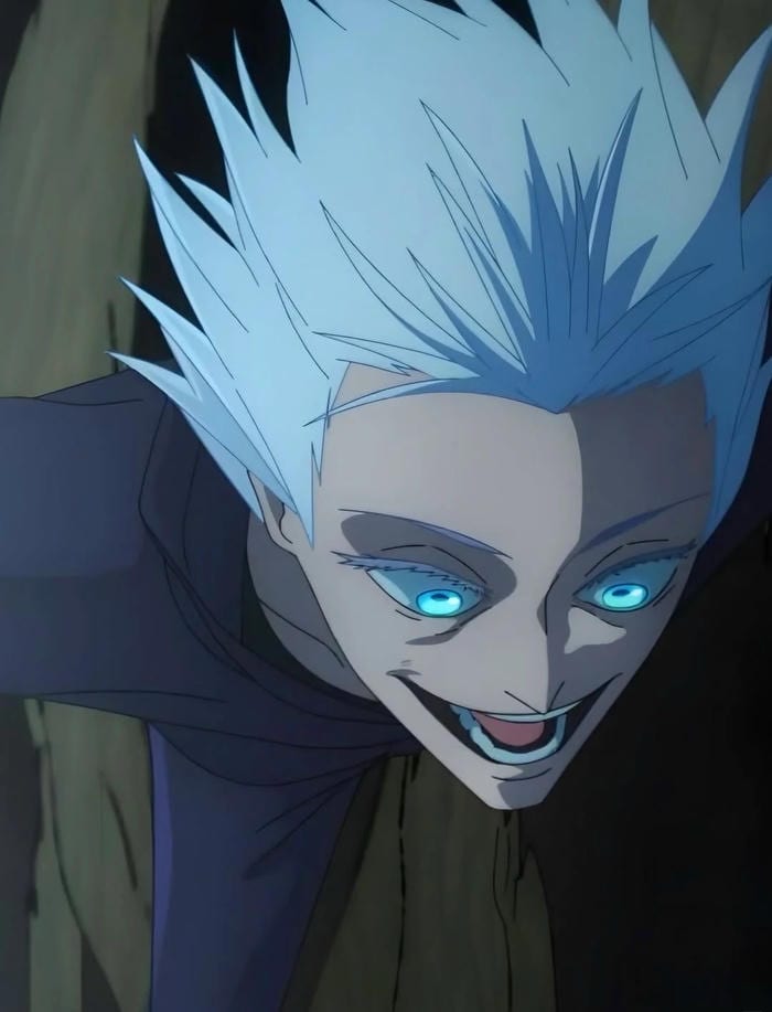 tạo hình phong cách ảnh gojo satoru anime