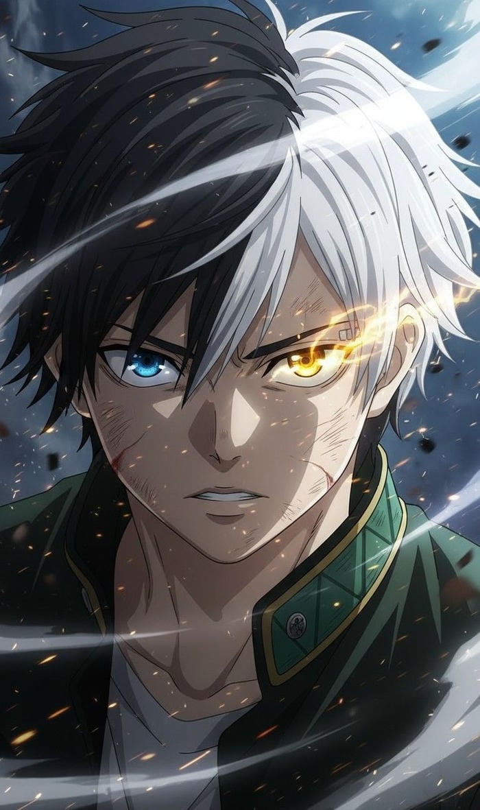 thần thái nguy hiểm ảnh anime nam ngầu bá khí