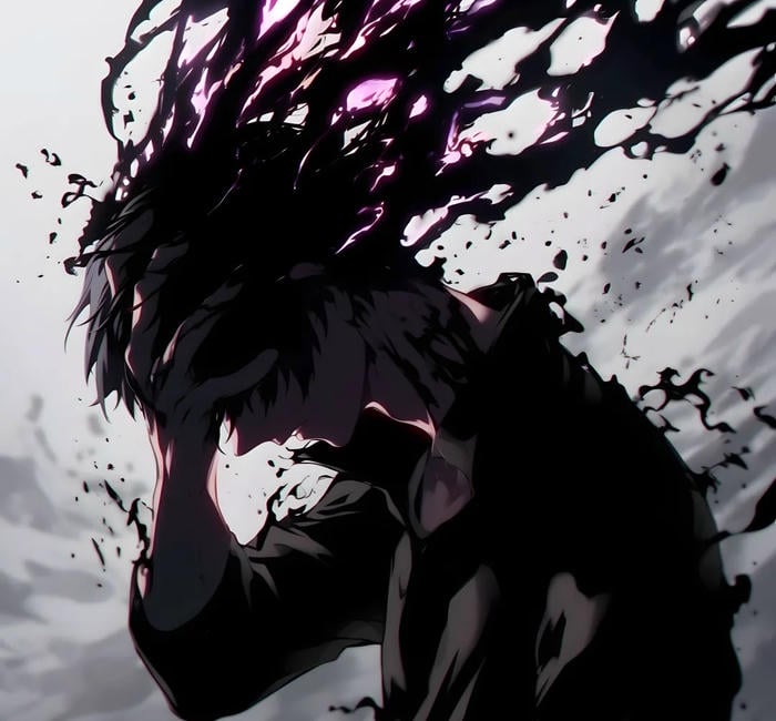 vẻ cô quạnh ảnh anime nam buồn