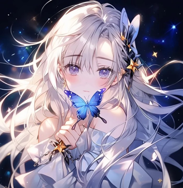 vibe nhẹ pha lạnh ảnh anime nữ