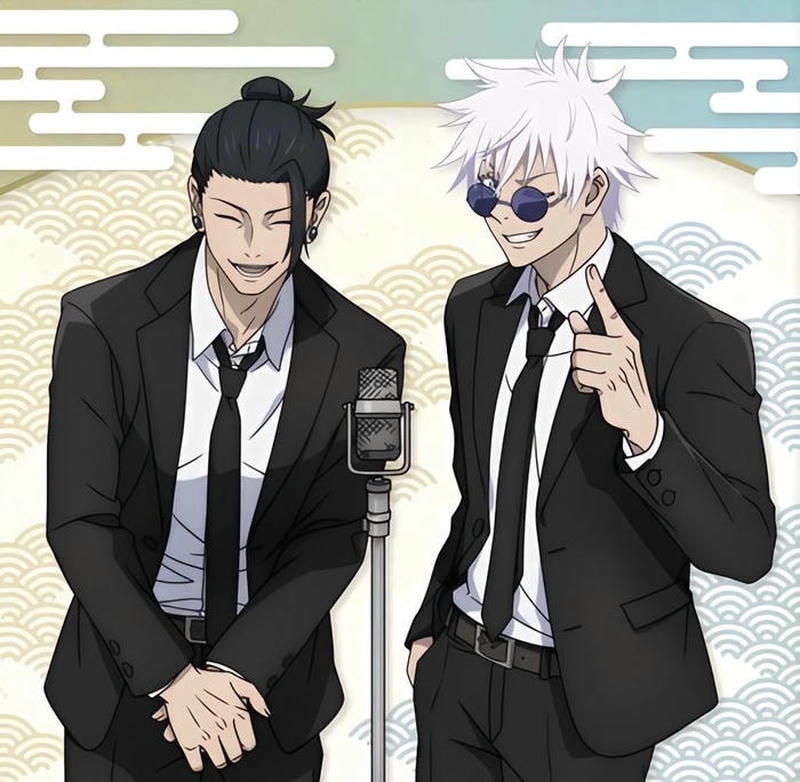 Ảnh đôi bạn thân anime cực hài khung cảnh học đường