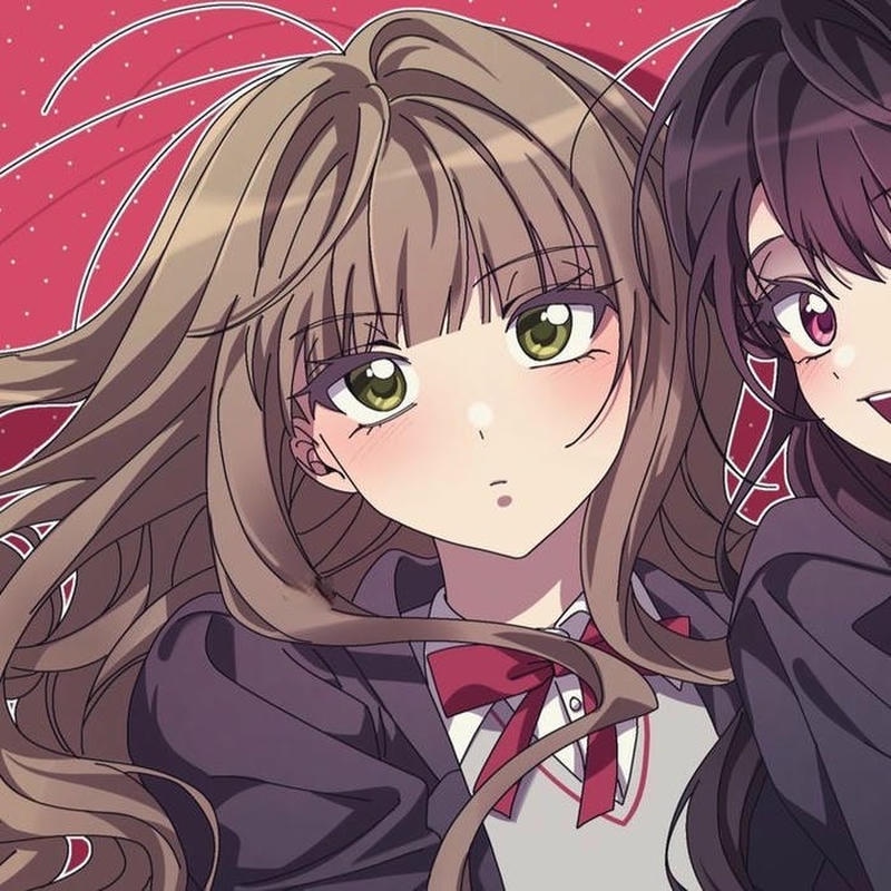 Bạn học đường thể hiện hình ảnh đôi bạn thân nữ cute