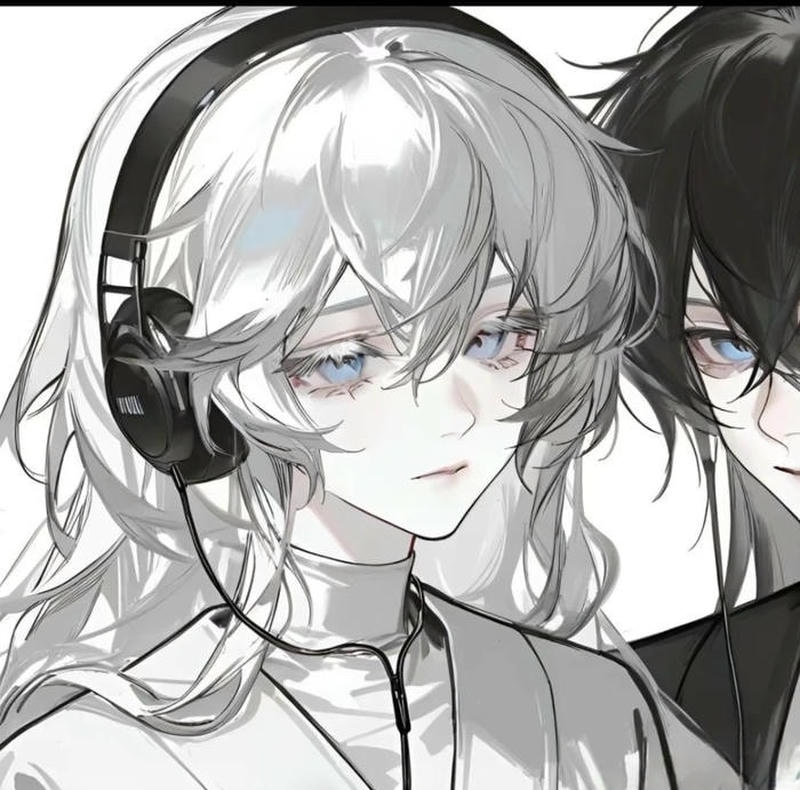 Cặp nhân vật đáng yêu hình ảnh đôi bạn thân cute chibi