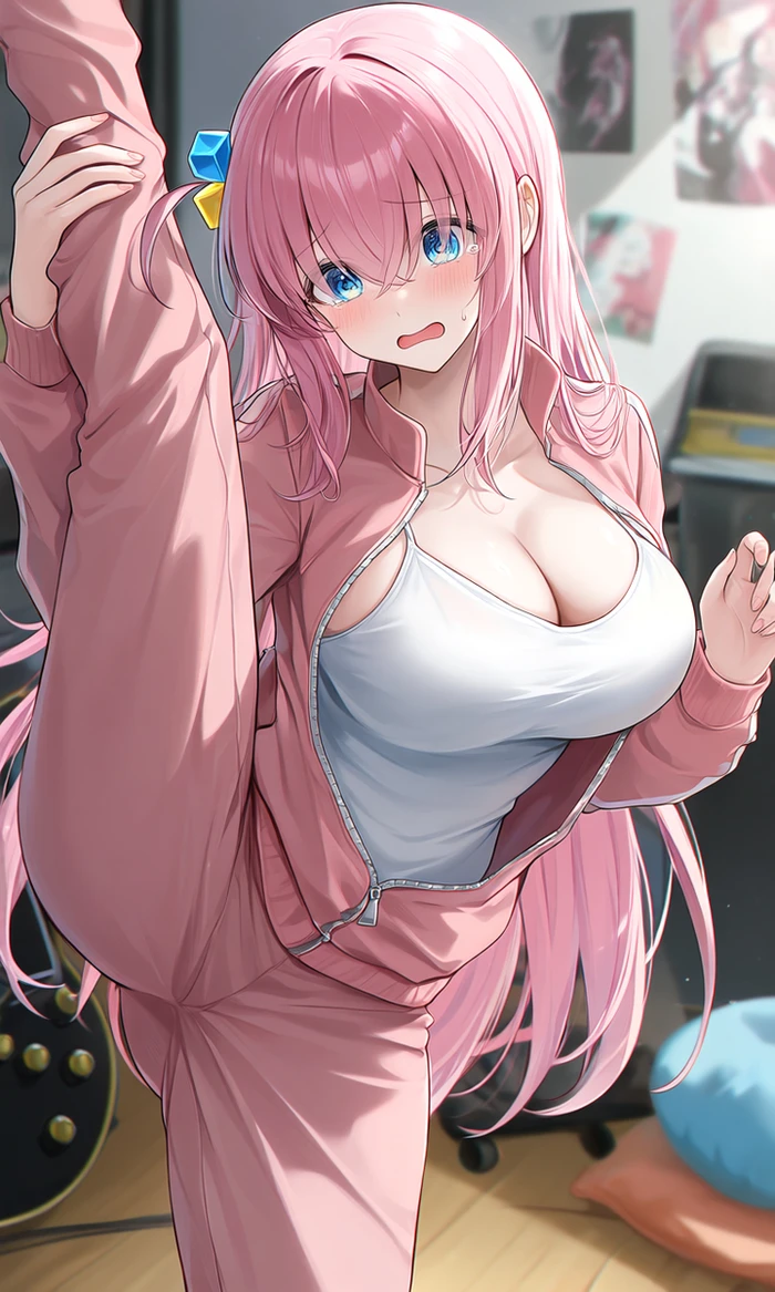 Cô nàng Bocchi The Rock manga ngực to tròn hấp dẫn