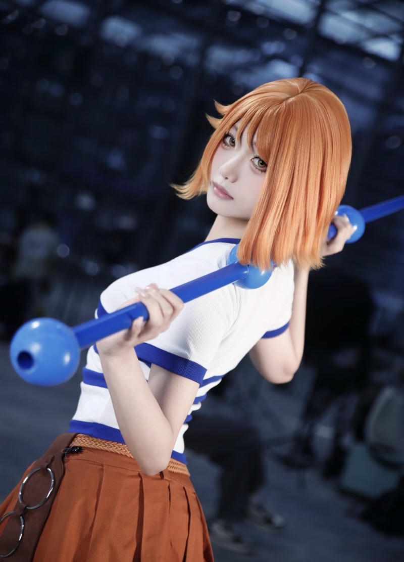 Gương mặt tươi tắn mang vẻ đẹp của Nami