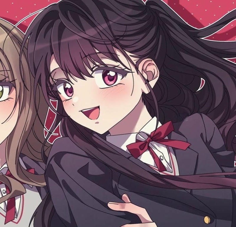 Hình minh họa đáng yêu trong hình ảnh đôi bạn thân cute chibi