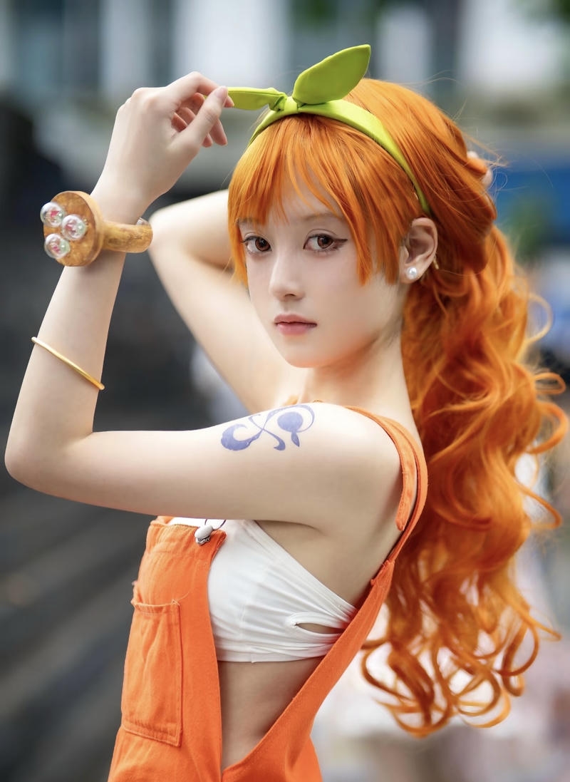 Sắc cam nổi bật gợi liên tưởng tới Nami