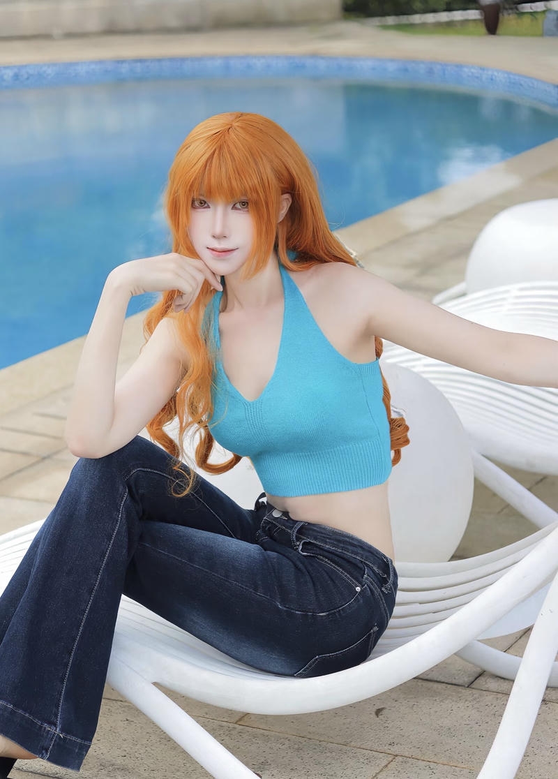 Vẻ ngoài cá tính tái hiện nhân vật Nami