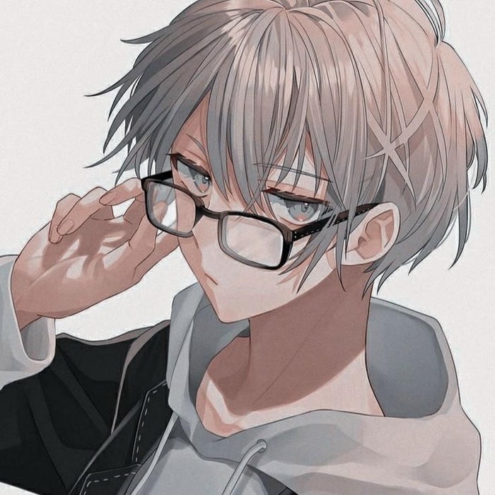 ảnh anime nam học sinh cảm xúc chân thật