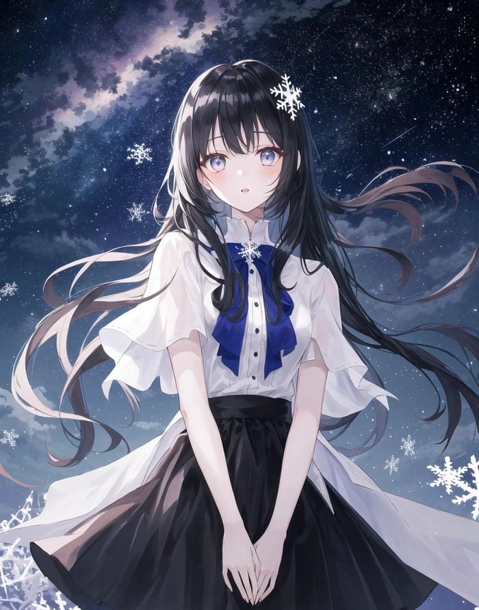 ảnh anime nữ học sinh vibe thanh xuân nhẹ nhàng