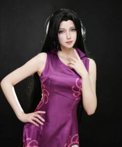 ảnh cosplay One Piece góc chụp rộng